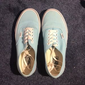 Vans, baby blue originals